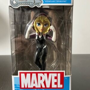 Marvel Spider Gwen Unmasked Funko Rock Candy Vinyl Collection In a Box